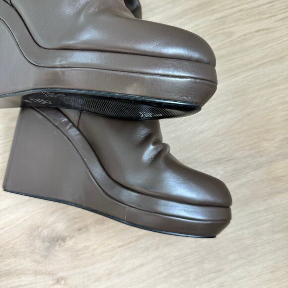 NEW Free People x Nicholas K Jedda Over-the-Knee Boots in Tobacco Size 7 - Picture 9 of 9